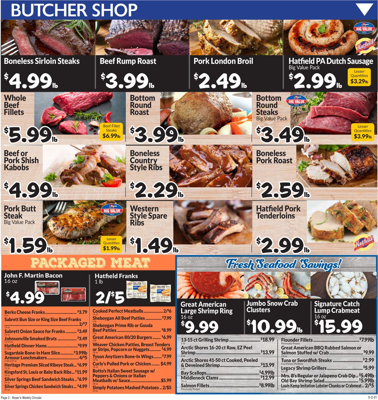 Boyer's Food Markets Weekly Ad Circular - valid 05/02-05/08/2021 (Page 4)