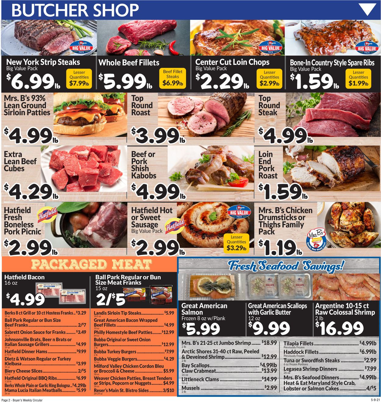 Boyer's Food Markets Weekly Ad Circular - valid 05/09-05/15/2021 (Page 4)