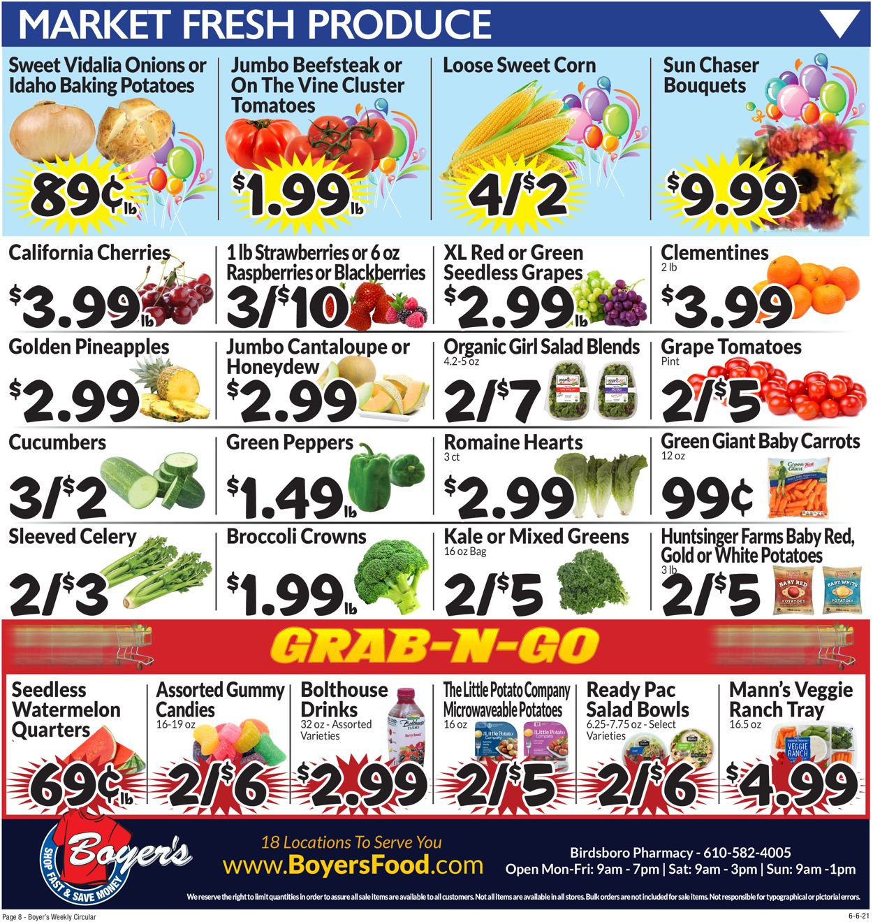 Boyer's Food Markets Weekly Ad Circular - valid 06/06-06/12/2021 (Page 11)