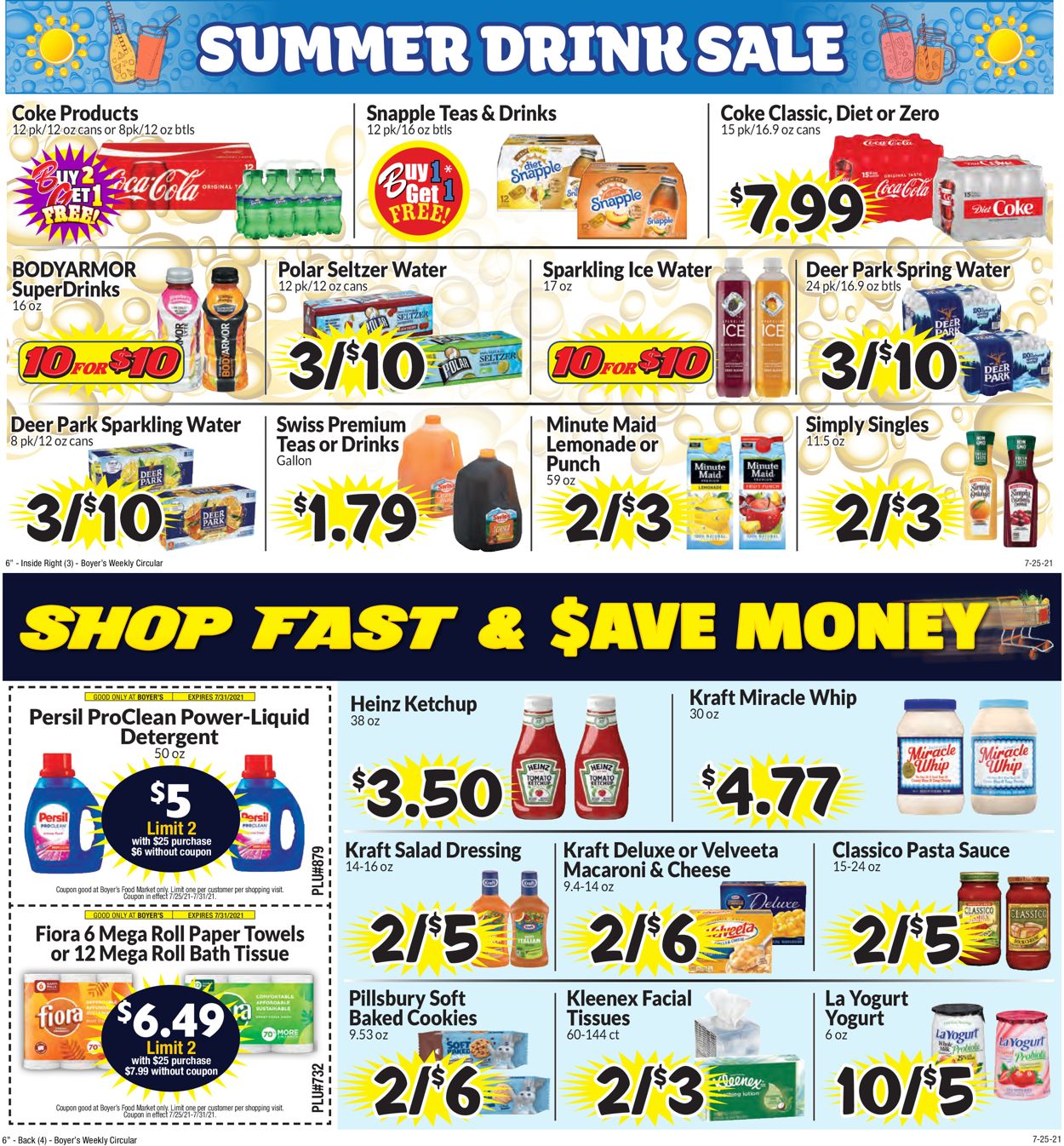 Boyer's Food Markets Weekly Ad Circular - valid 07/25-07/31/2021 (Page 2)
