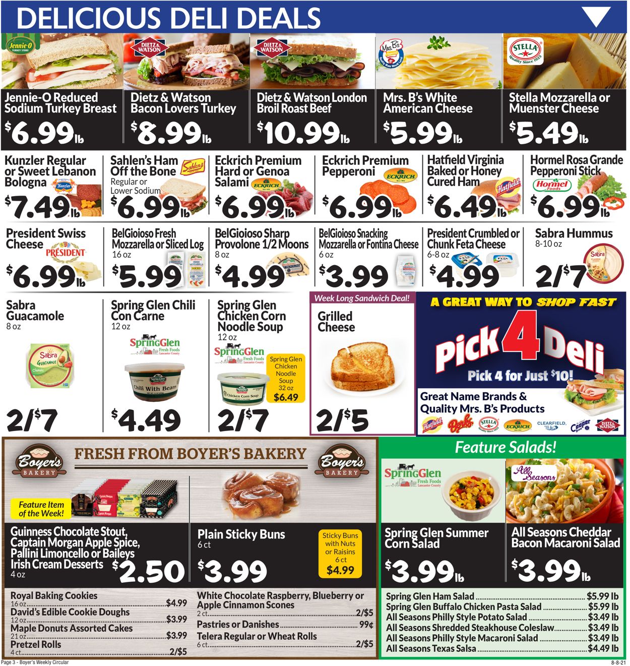 Boyer's Food Markets Weekly Ad Circular - valid 08/08-08/14/2021 (Page 5)