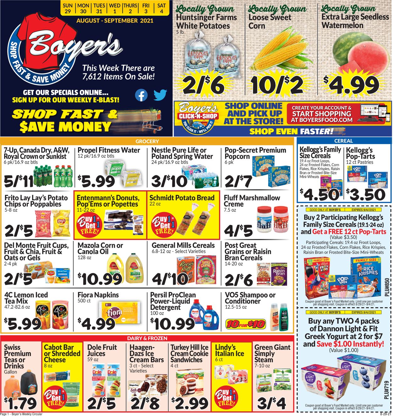 Boyer's Food Markets Weekly Ad Circular - valid 08/29-09/04/2021 (Page 5)