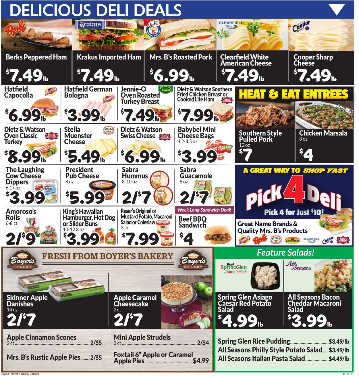 Boyer's Food Markets Weekly Ad Circular - valid 10/10-10/16/2021 (Page 5)