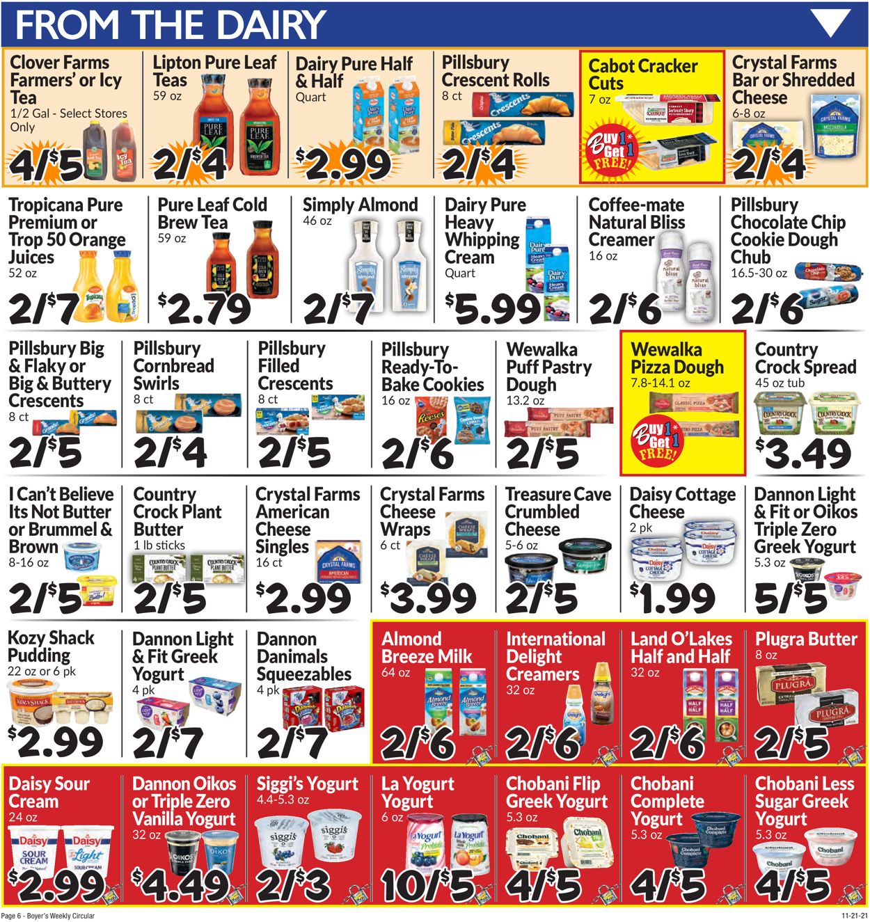 Boyer's Food Markets THANKSGIVING 2021 Weekly Ad Circular - valid 11/21-11/27/2021 (Page 9)