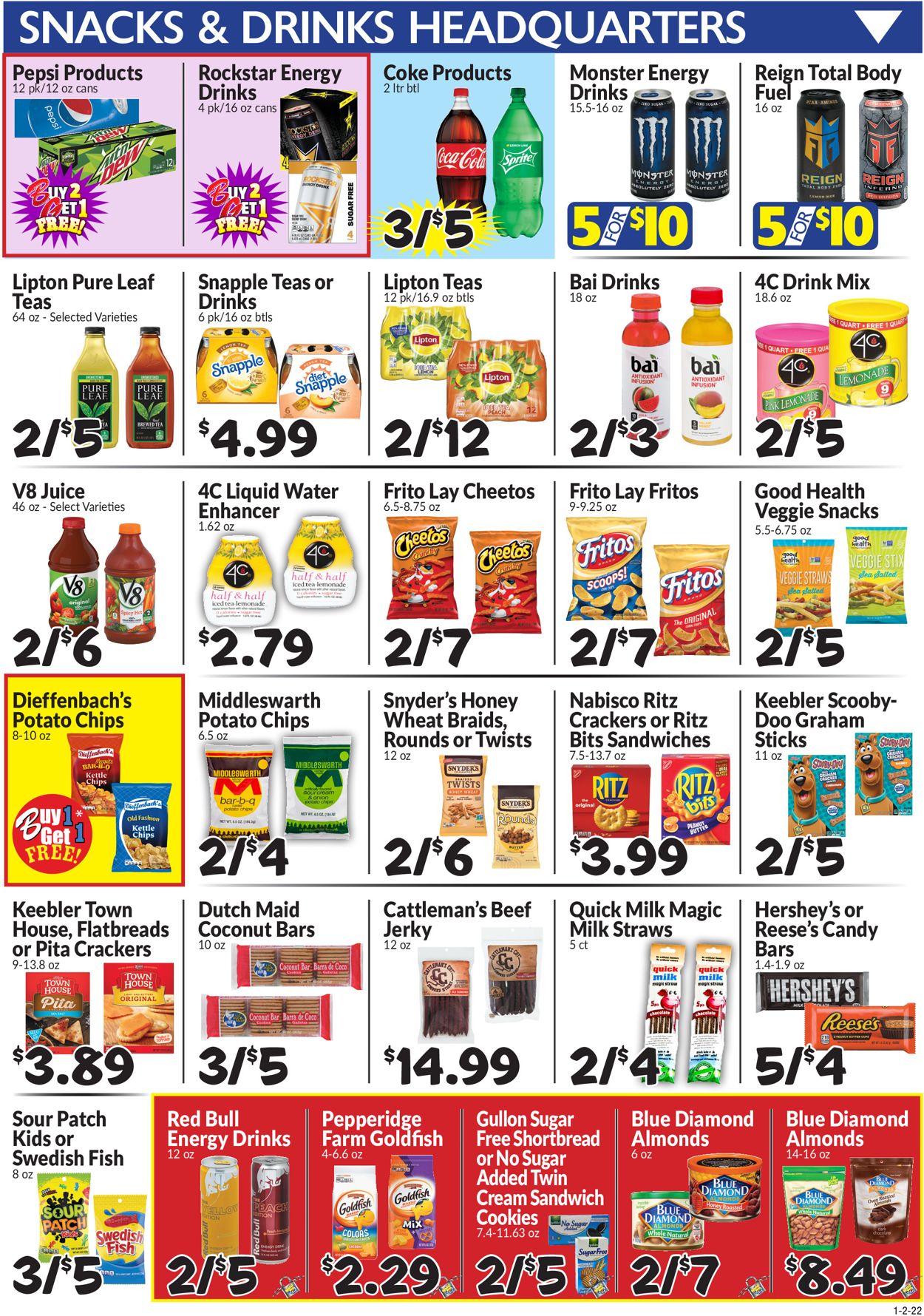 Boyer's Food Markets Weekly Ad Circular - valid 01/02-01/08/2022 (Page 8)
