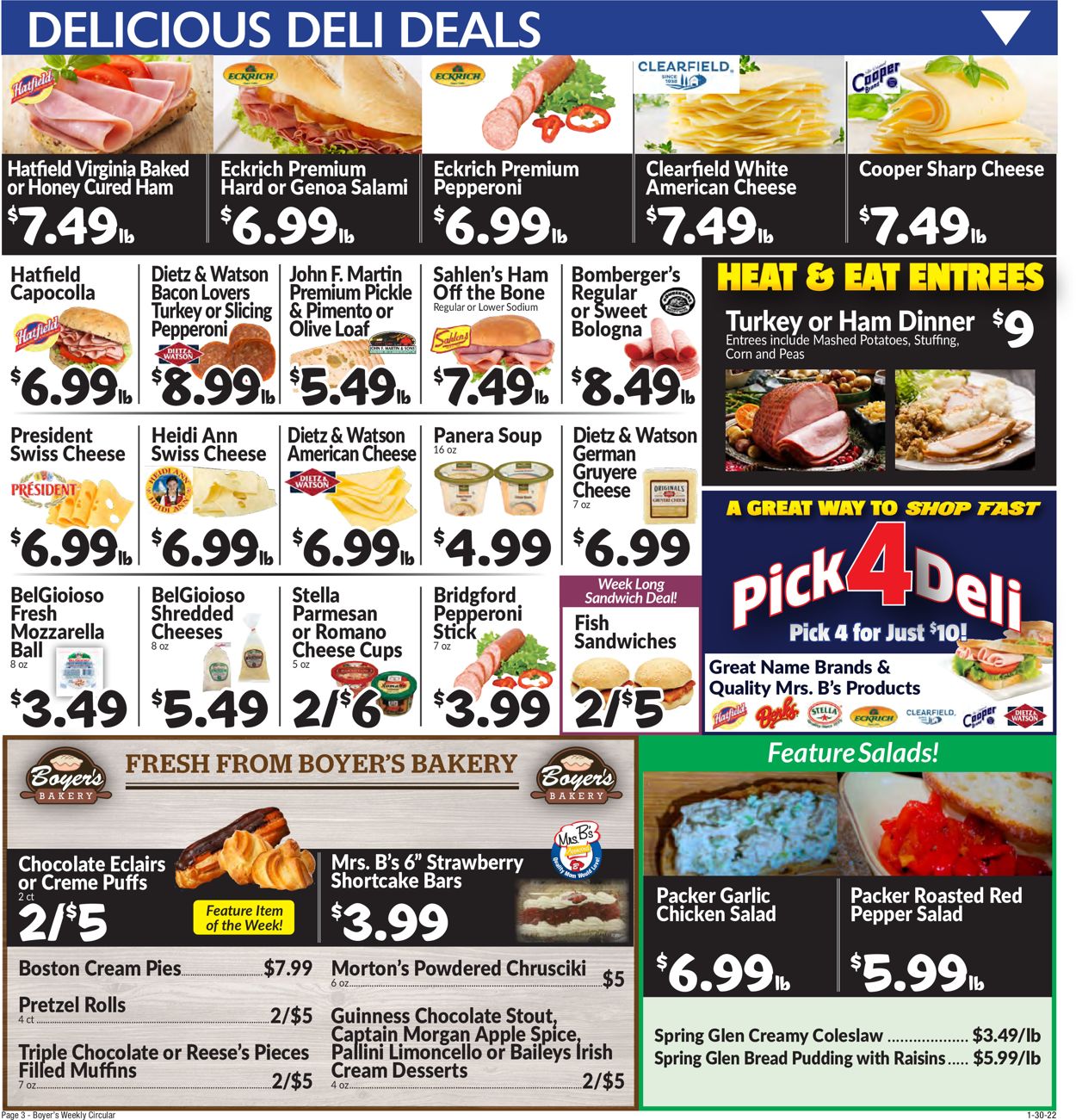 Boyer's Food Markets Weekly Ad Circular - valid 01/30-02/05/2022 (Page 5)
