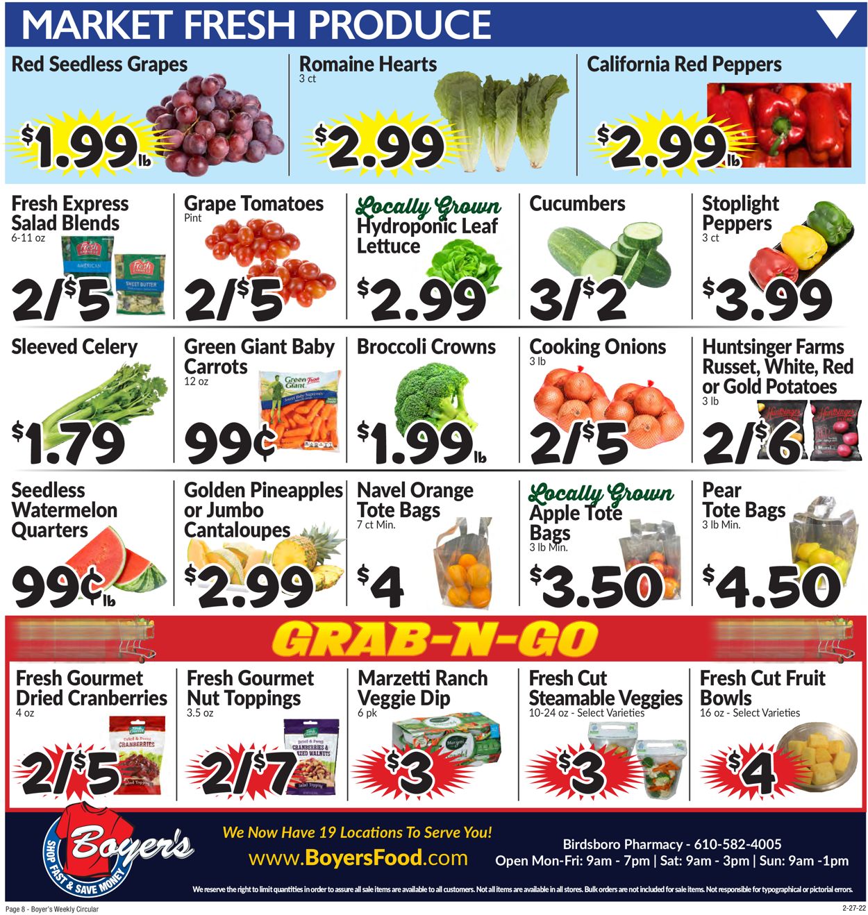 Boyer's Food Markets Weekly Ad Circular - valid 02/27-03/05/2022 (Page 13)