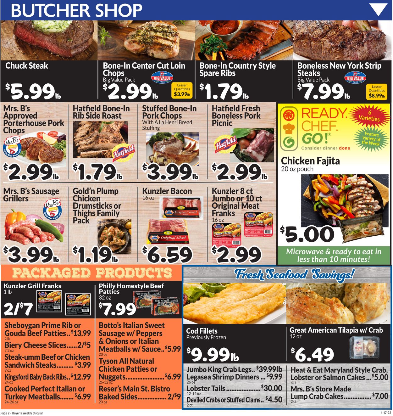 Boyer's Food Markets Weekly Ad Circular - valid 04/17-04/23/2022 (Page 4)