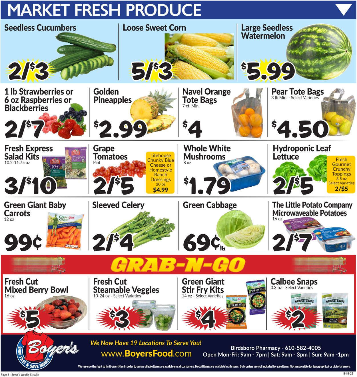 Boyer's Food Markets Weekly Ad Circular - valid 05/19-05/21/2022 (Page 11)