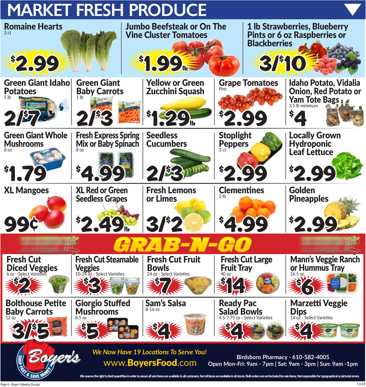 Boyer's Food Markets Weekly Ad Circular - valid 07/03-07/09/2022 (Page 11)