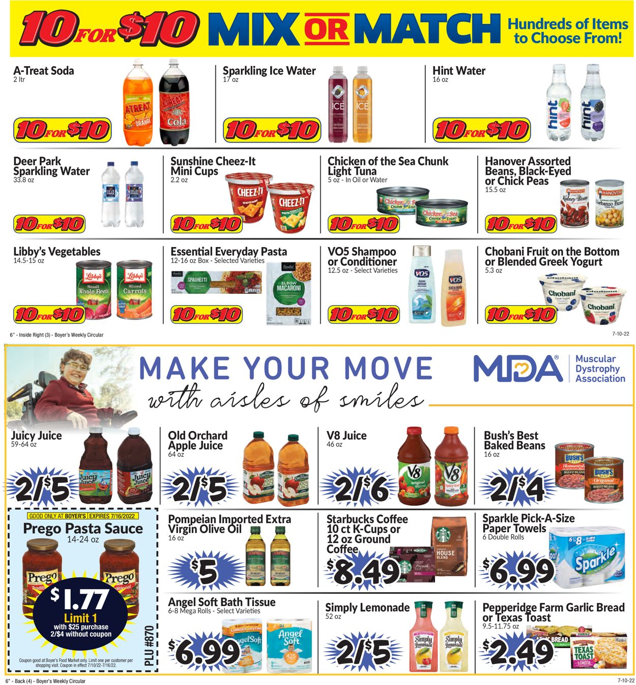 Boyer's Food Markets Weekly Ad Circular - valid 07/10-07/16/2022 (Page 2)