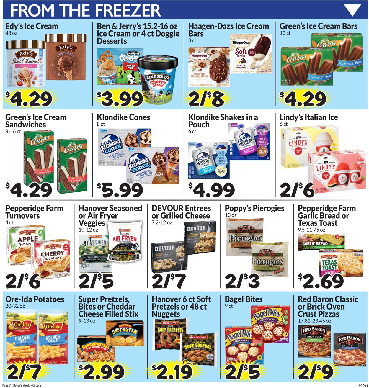Boyer's Food Markets Weekly Ad Circular - valid 07/17-07/23/2022 (Page 10)