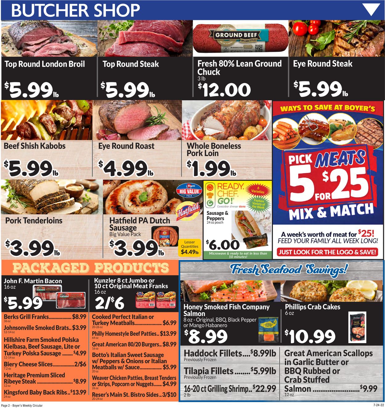 Boyer's Food Markets Weekly Ad Circular - valid 07/24-07/30/2022 (Page 4)