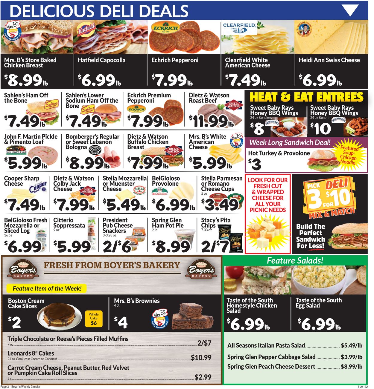 Boyer's Food Markets Weekly Ad Circular - valid 07/24-07/30/2022 (Page 5)