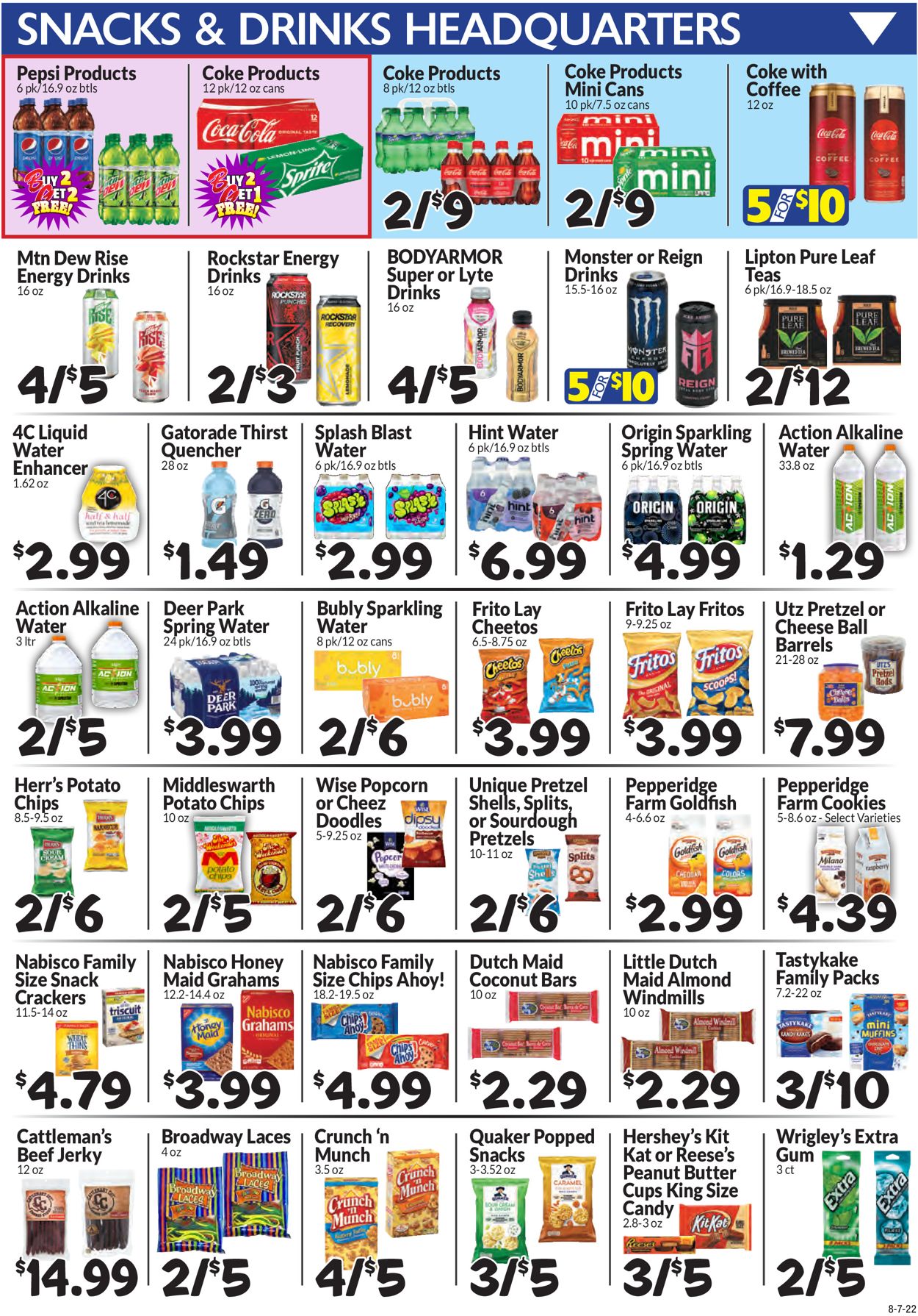 Boyer's Food Markets Weekly Ad Circular - valid 08/07-08/13/2022 (Page 8)