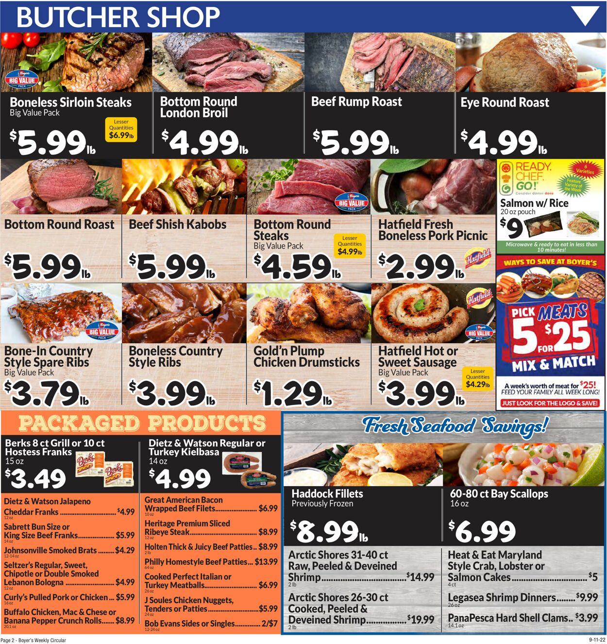Boyer's Food Markets Weekly Ad Circular - valid 09/11-09/17/2022 (Page 4)