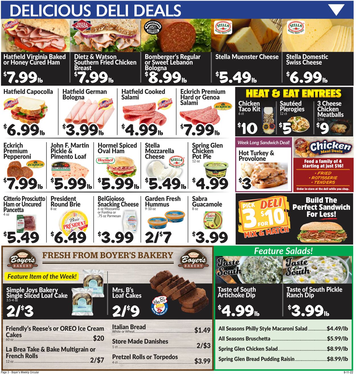 Boyer's Food Markets Weekly Ad Circular - valid 09/11-09/17/2022 (Page 5)