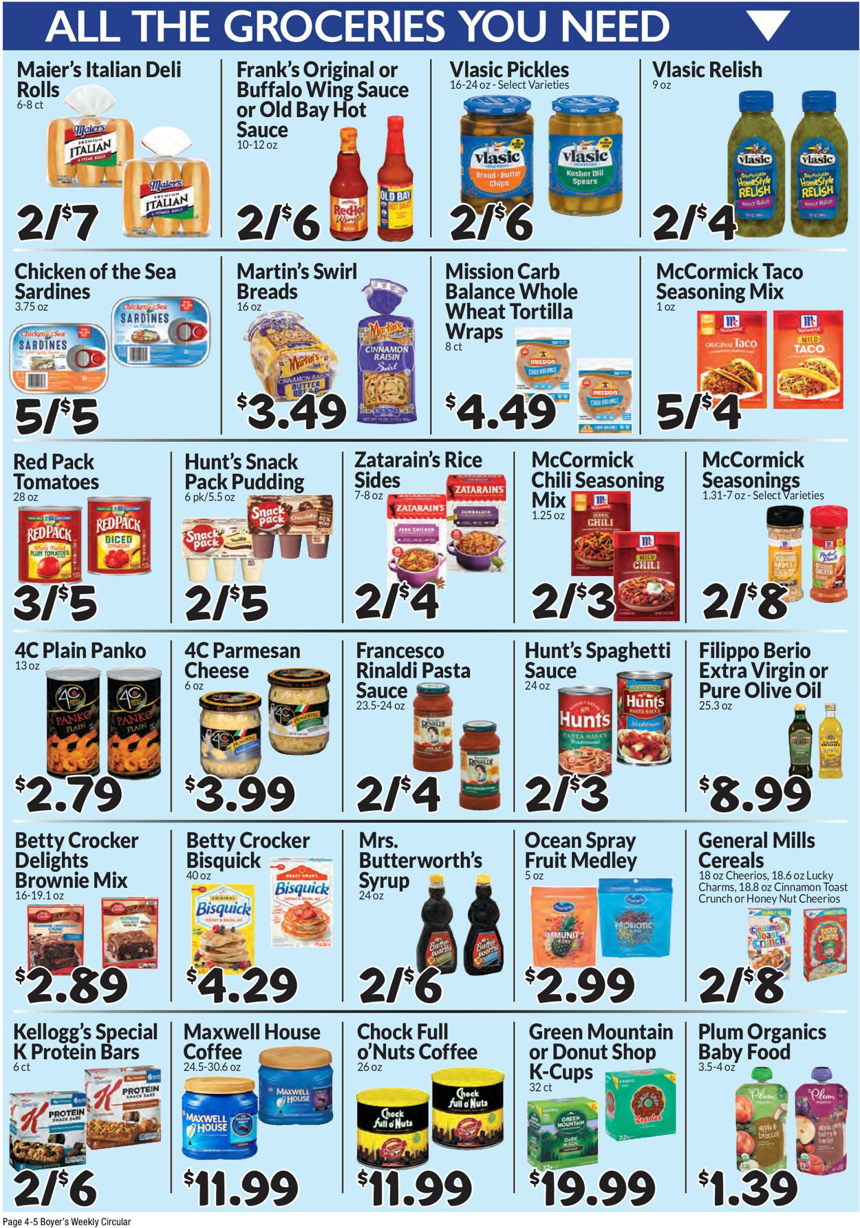 Boyer's Food Markets Weekly Ad Circular - valid 09/29-10/01/2022 (Page 6)