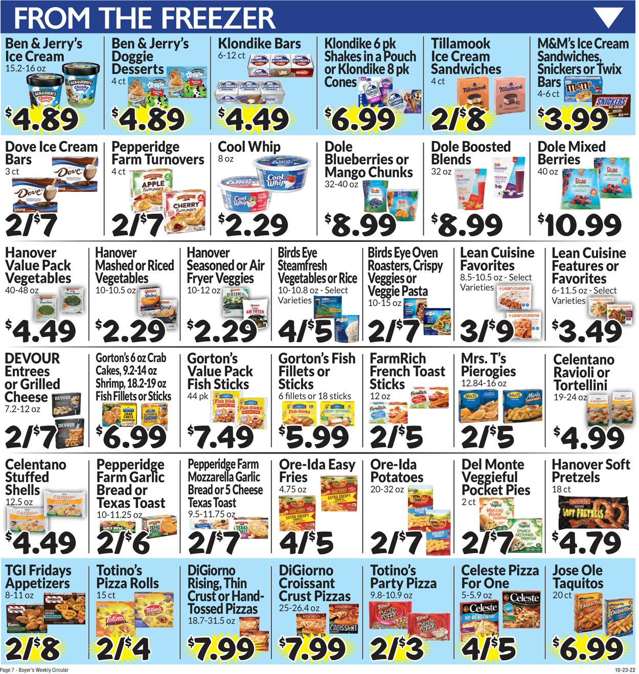Boyer's Food Markets Weekly Ad Circular - valid 10/23-10/29/2022 (Page 10)