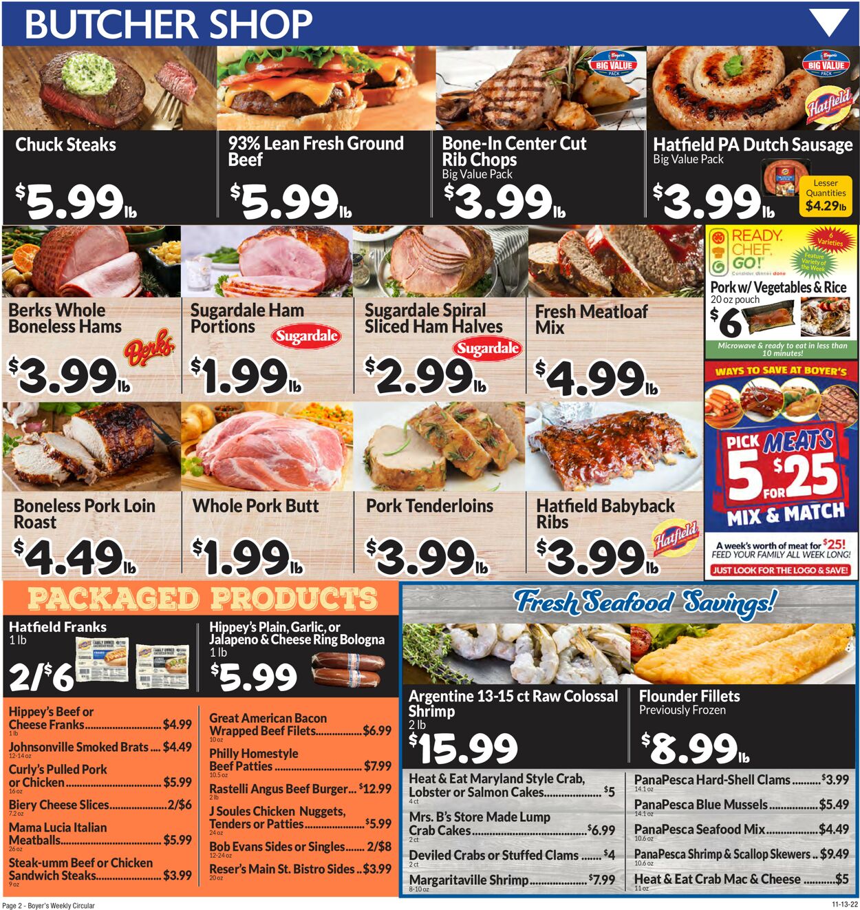 Boyer's Food Markets Weekly Ad Circular - valid 11/13-11/19/2022 (Page 4)