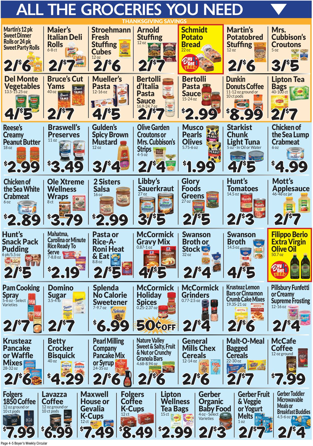 Boyer's Food Markets Weekly Ad Circular - valid 11/20-11/26/2022 (Page 6)