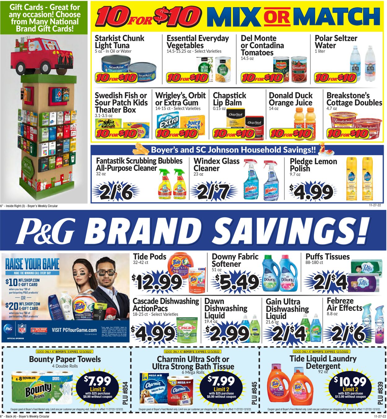Boyer's Food Markets Weekly Ad Circular - valid 11/27-12/03/2022 (Page 2)