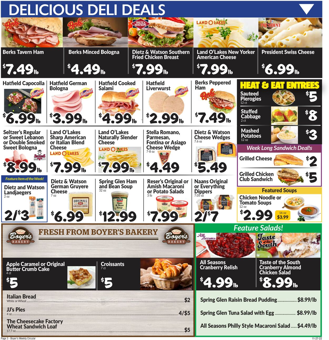 Boyer's Food Markets Weekly Ad Circular - valid 11/27-12/03/2022 (Page 5)