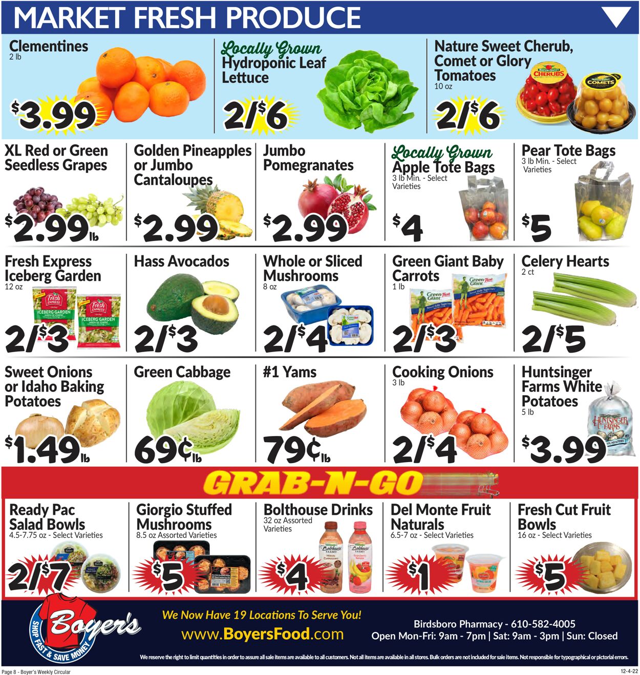 Boyer's Food Markets Weekly Ad Circular - valid 12/04-12/10/2022 (Page 13)