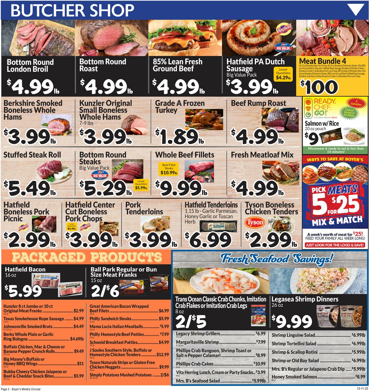 Boyer's Food Markets Weekly Ad Circular - valid 12/11-12/17/2022 (Page 6)