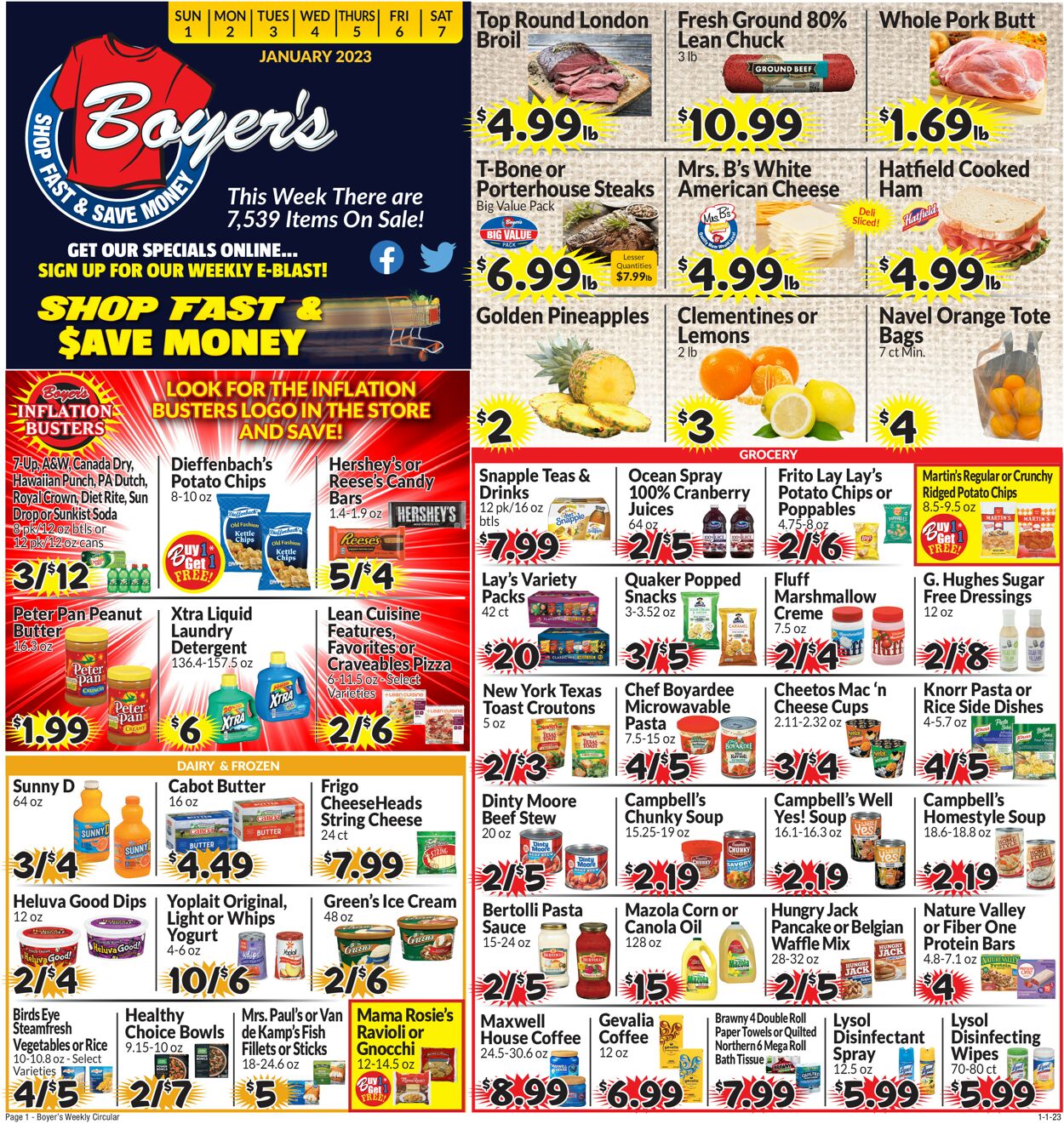Boyer's Food Markets Weekly Ad Circular - valid 01/01-01/07/2023 (Page 3)