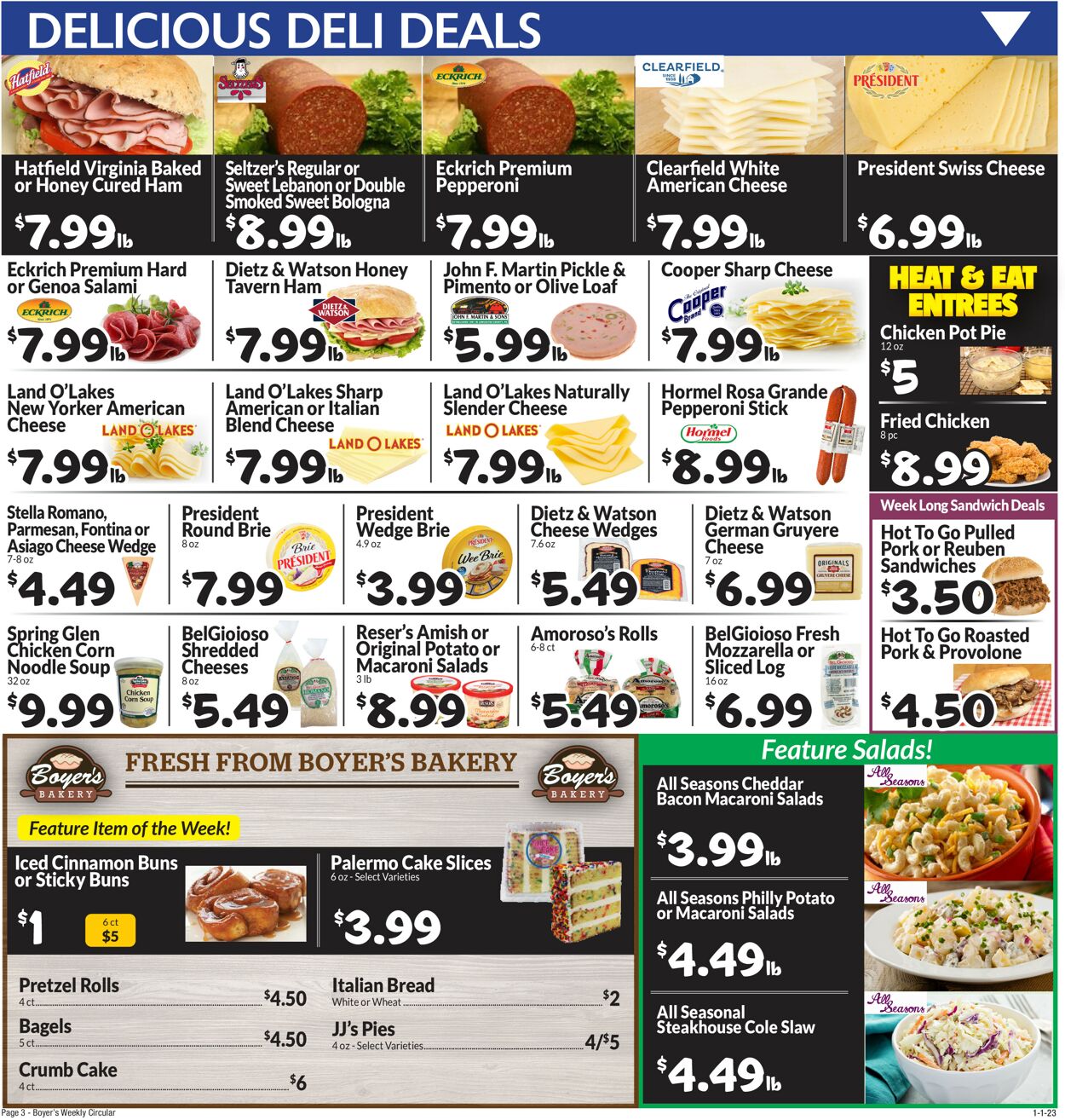 Boyer's Food Markets Weekly Ad Circular - valid 01/01-01/07/2023 (Page 5)