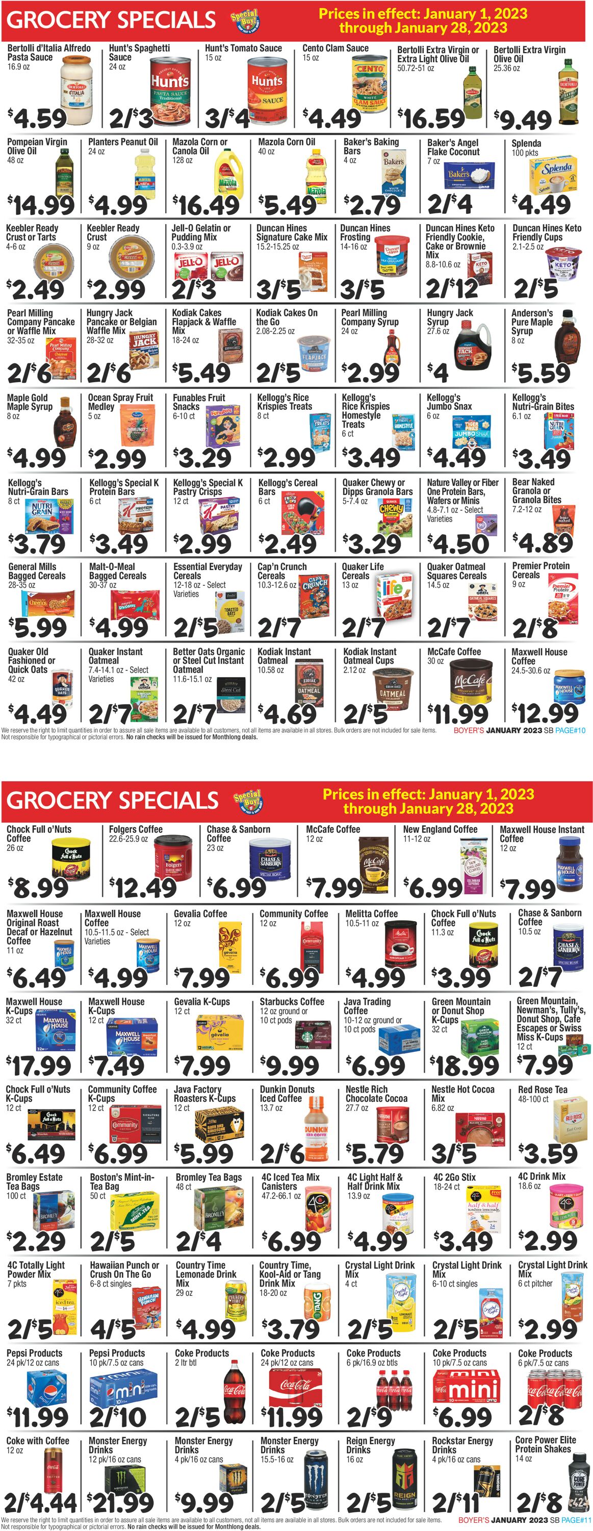 Boyer's Food Markets Weekly Ad Circular - valid 01/01-01/28/2023 (Page 6)