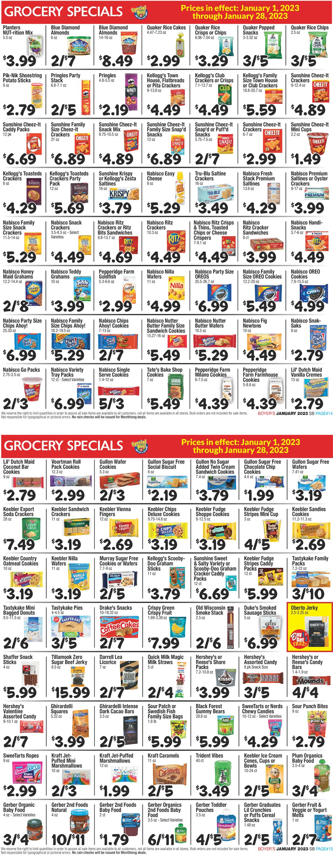 Boyer's Food Markets Weekly Ad Circular - valid 01/01-01/28/2023 (Page 8)