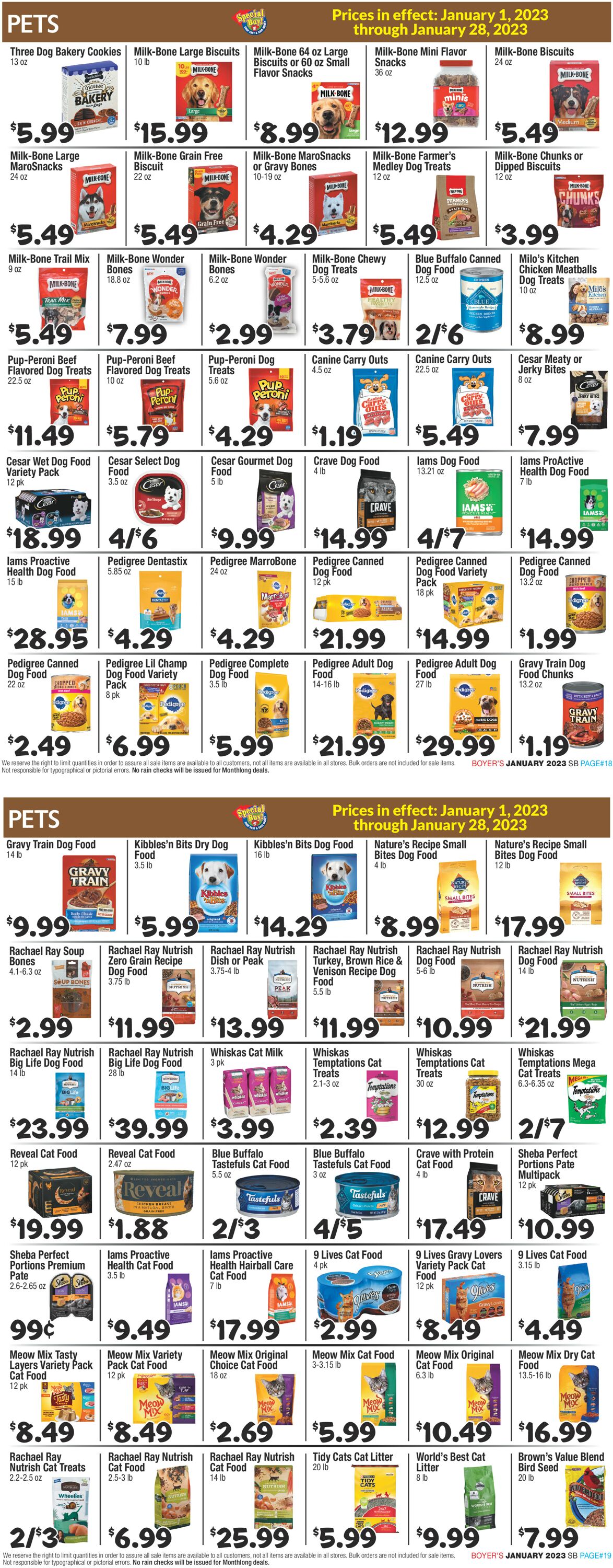 Boyer's Food Markets Weekly Ad Circular - valid 01/01-01/28/2023 (Page 10)