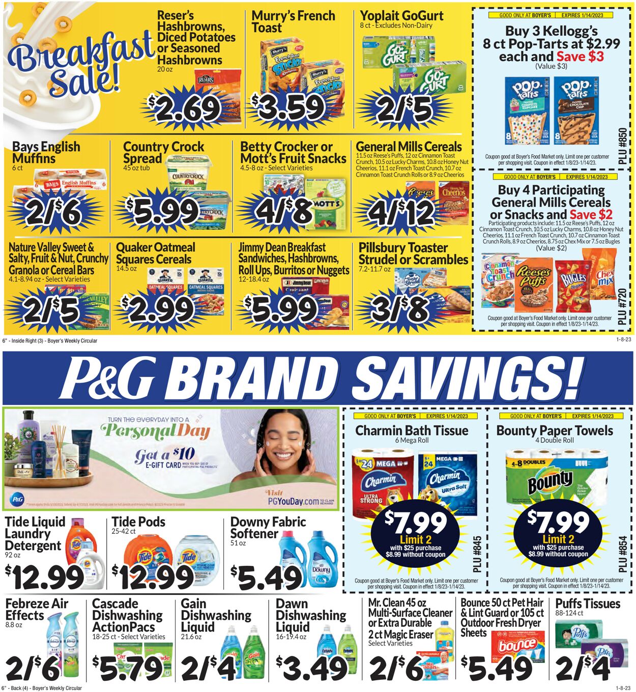 Boyer's Food Markets Weekly Ad Circular - valid 01/08-01/14/2023 (Page 2)