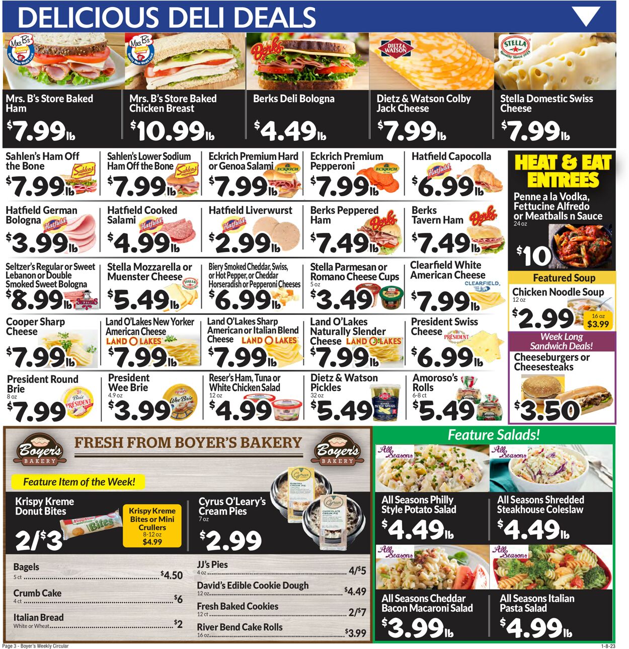Boyer's Food Markets Weekly Ad Circular - valid 01/08-01/14/2023 (Page 5)