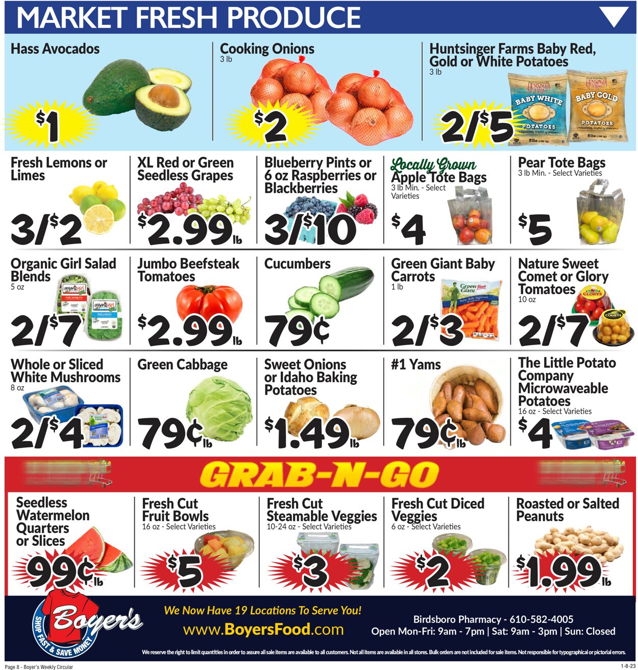 Boyer's Food Markets Weekly Ad Circular - valid 01/08-01/14/2023 (Page 11)