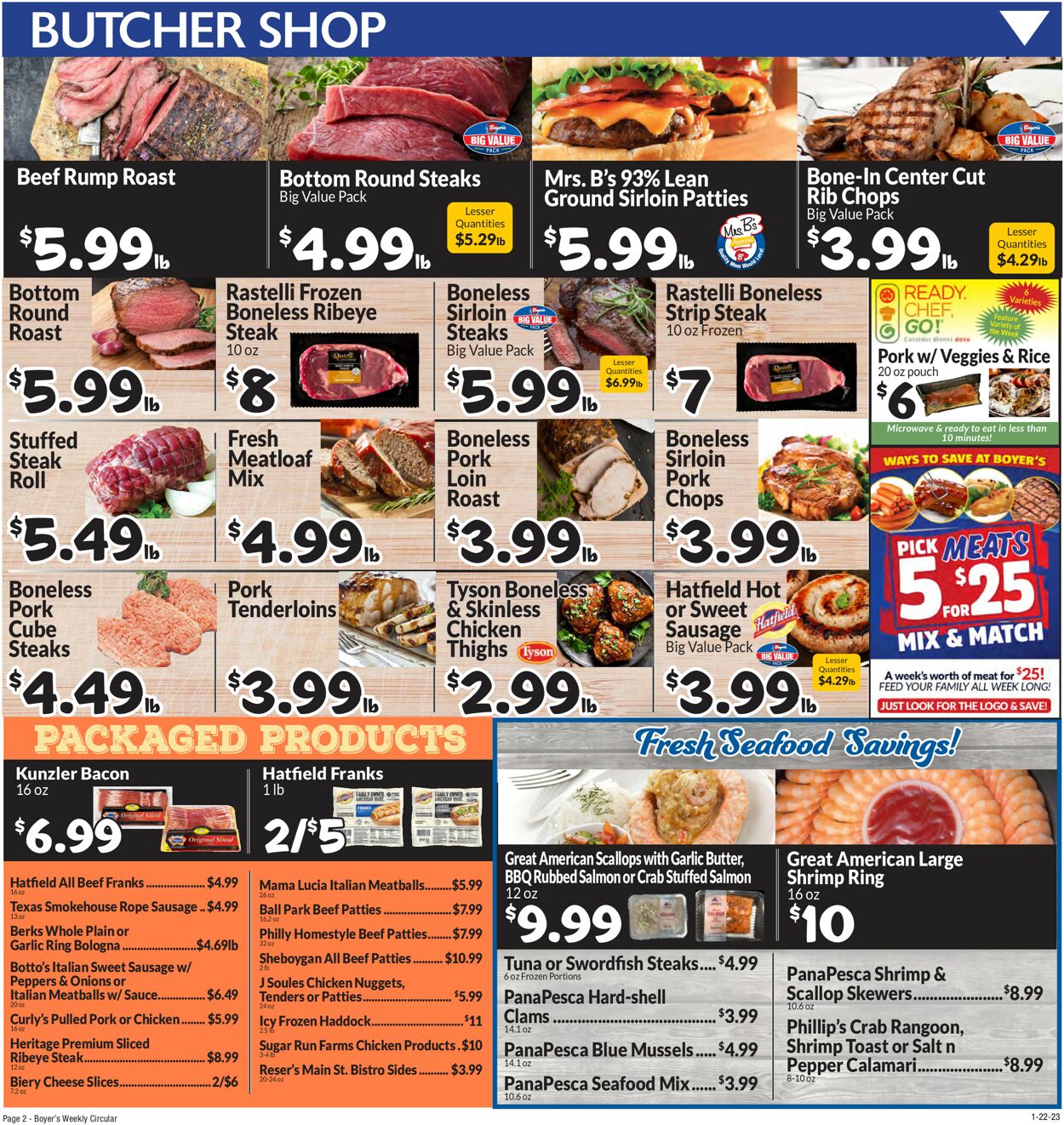 Boyer's Food Markets Weekly Ad Circular - valid 01/22-01/28/2023 (Page 4)