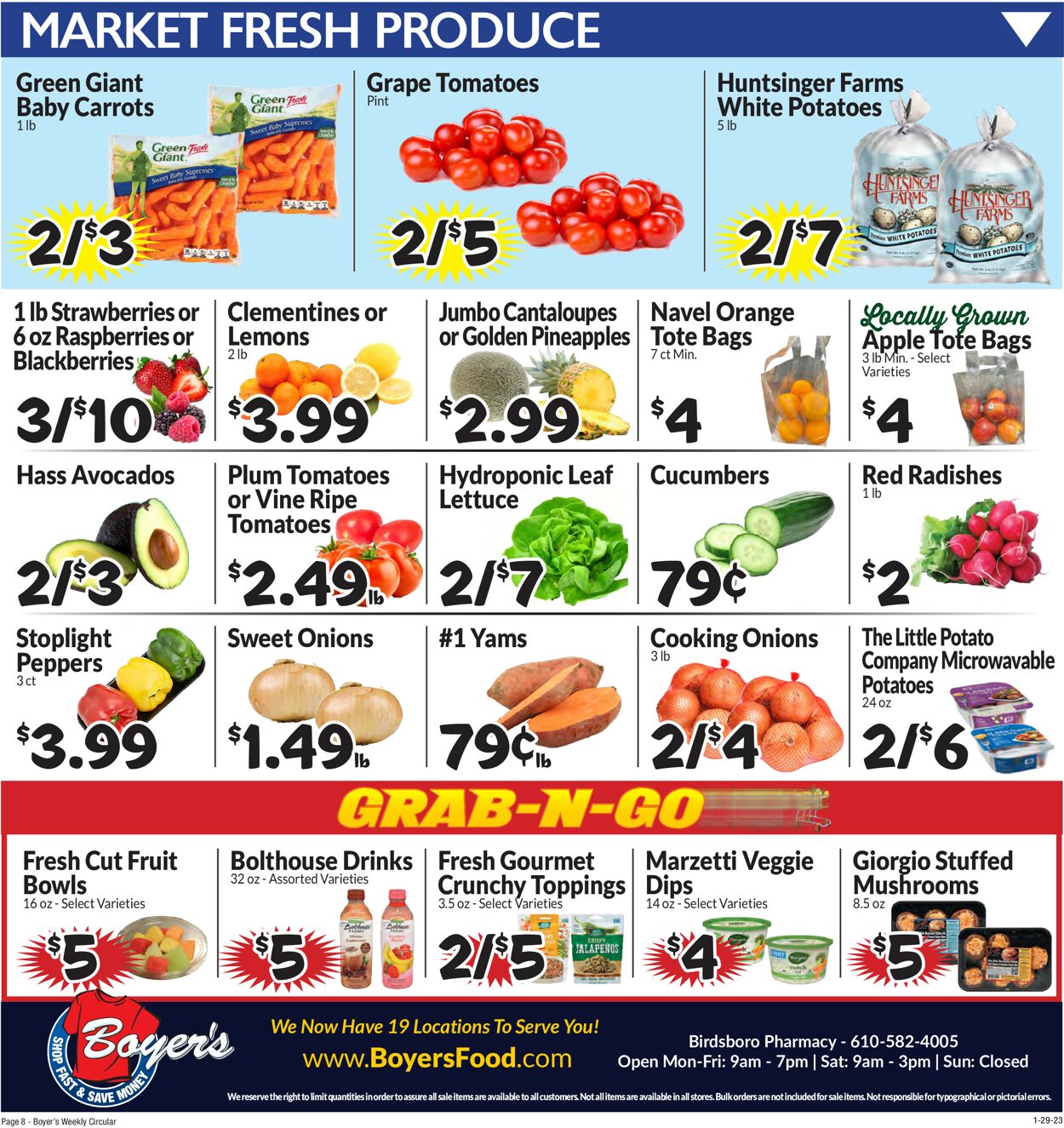 Boyer's Food Markets Weekly Ad Circular - valid 01/29-02/04/2023 (Page 11)