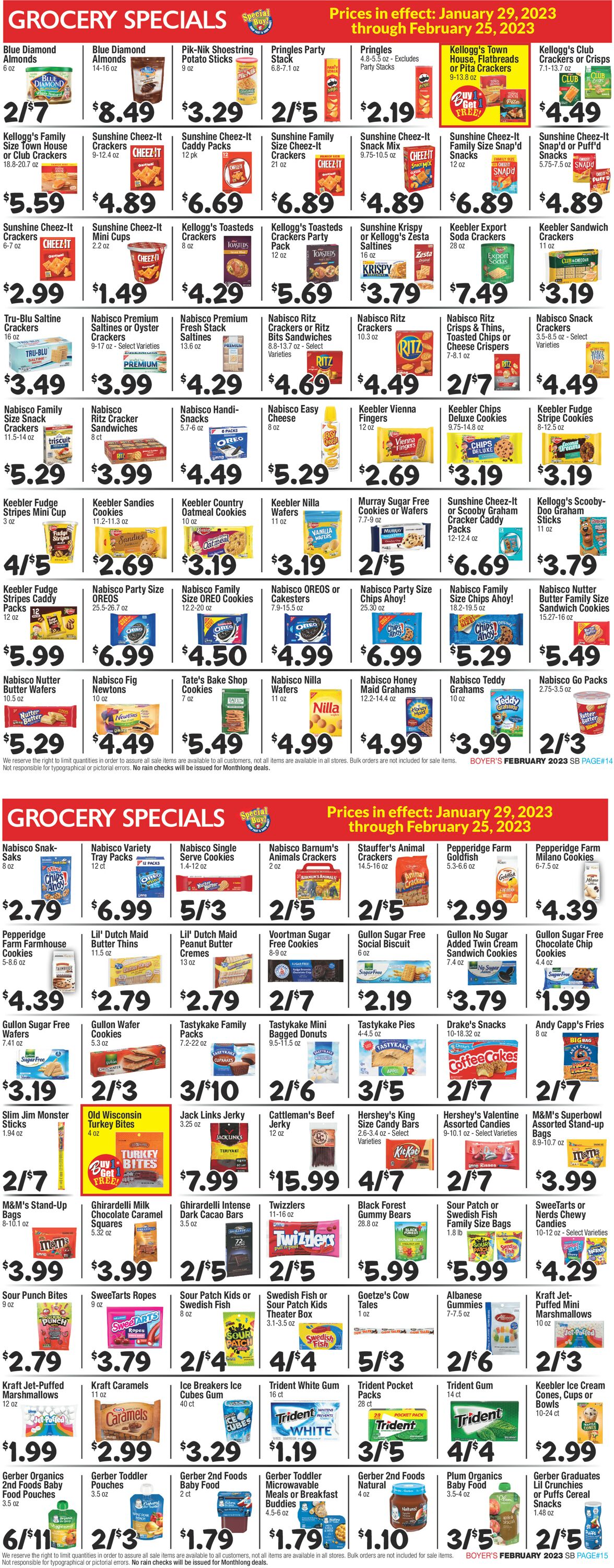 Boyer's Food Markets Weekly Ad Circular - valid 01/29-02/25/2023 (Page 8)