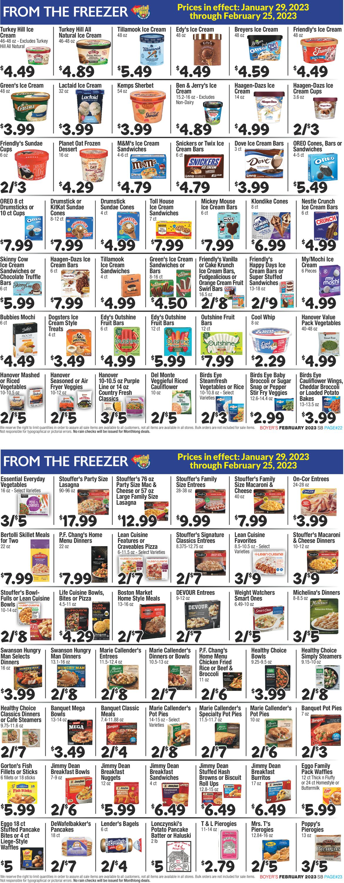 Boyer's Food Markets Weekly Ad Circular - valid 01/29-02/25/2023 (Page 12)