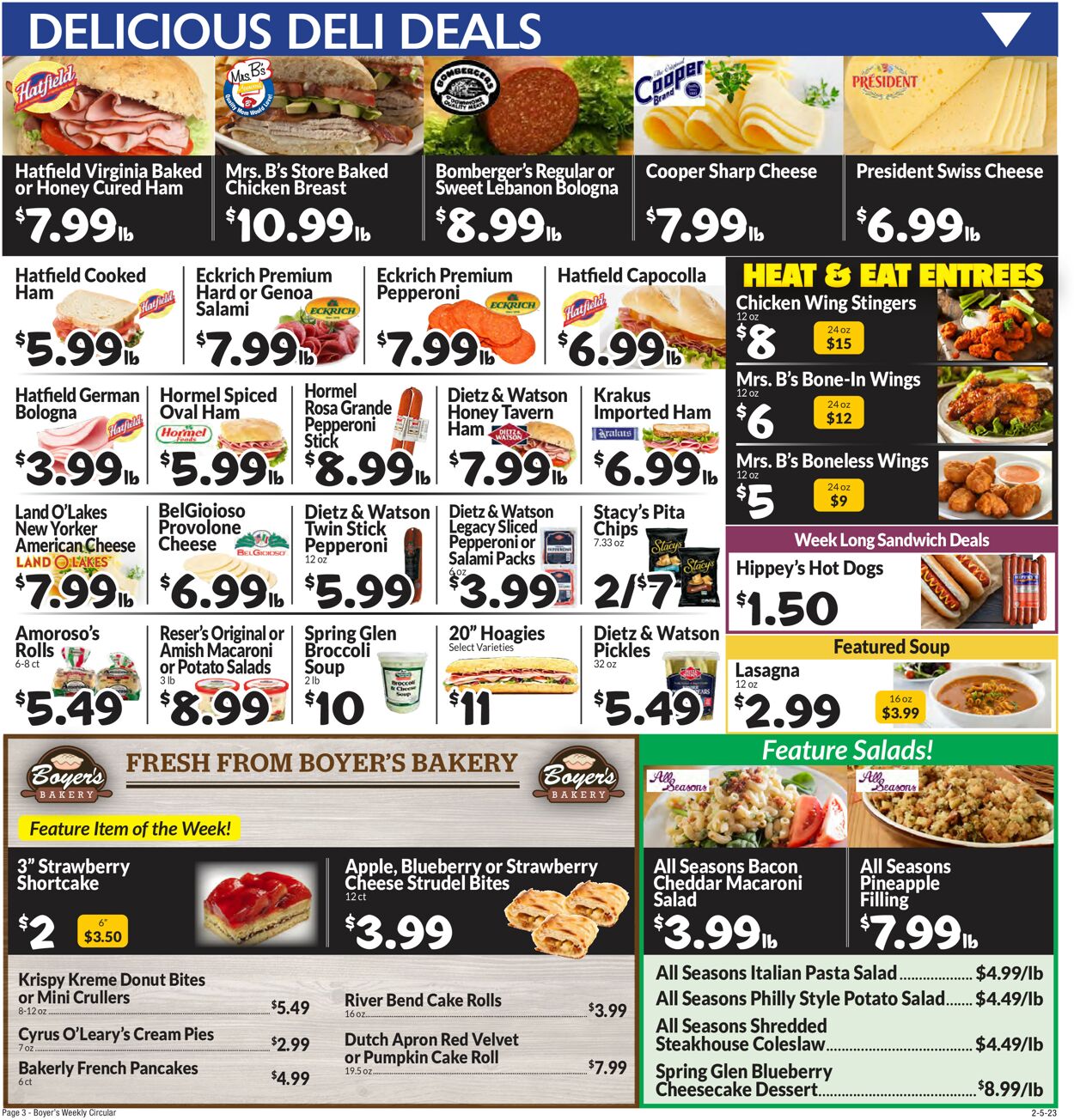 Boyer's Food Markets Weekly Ad Circular - valid 02/05-02/11/2023 (Page 5)