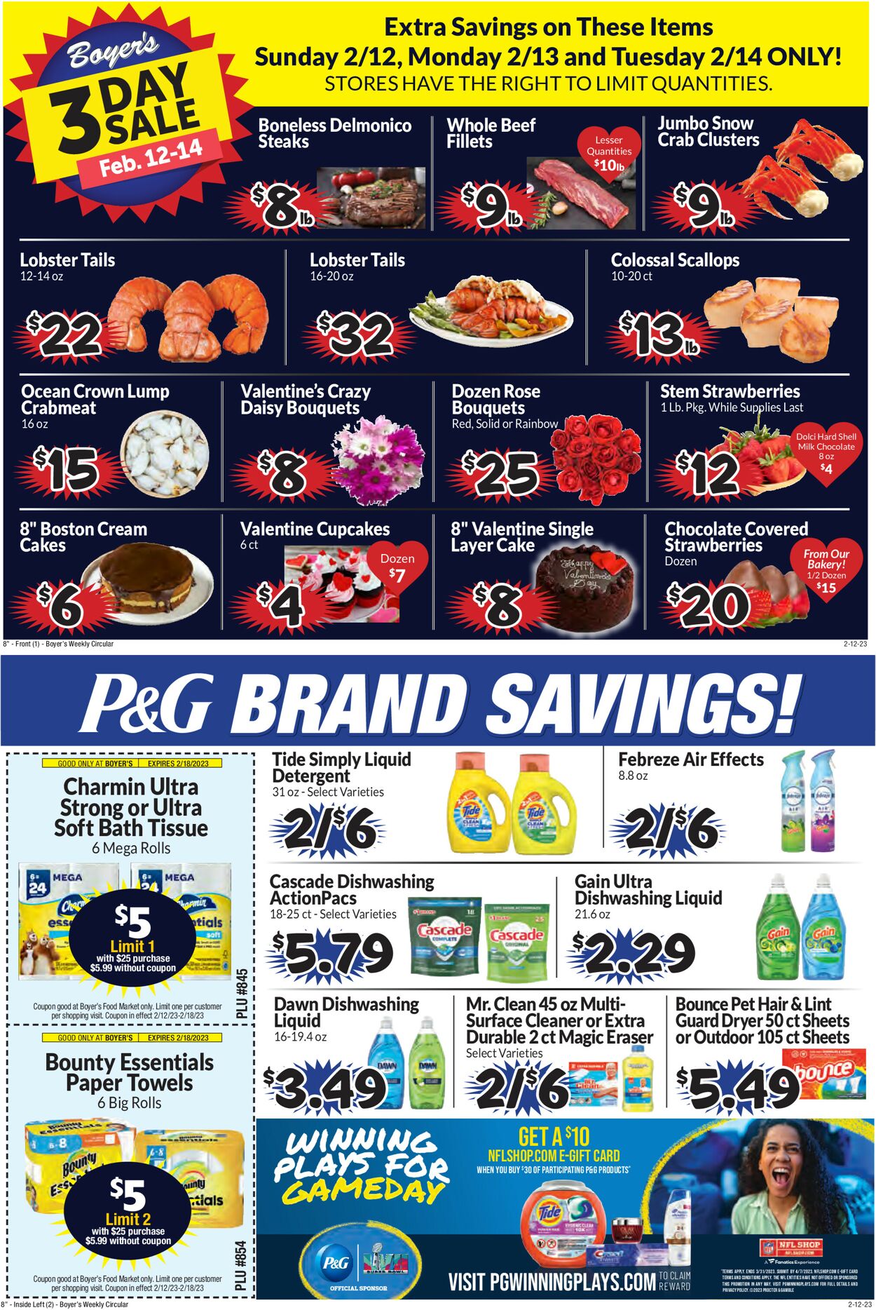 Boyer's Food Markets Weekly Ad Circular - valid 02/12-02/18/2023