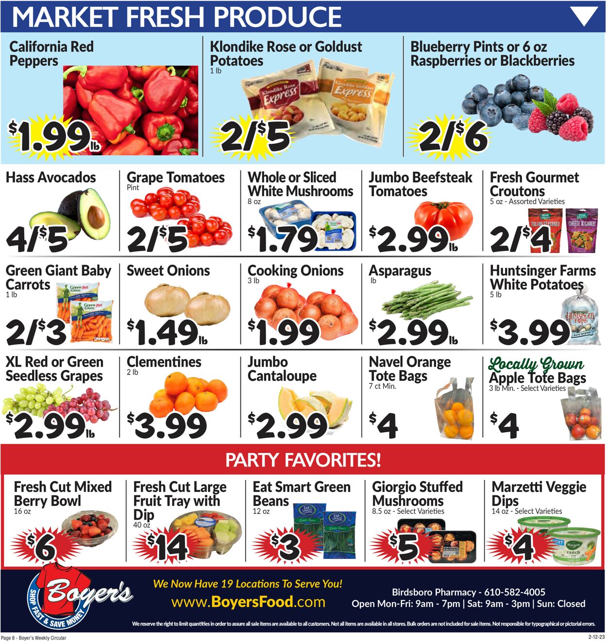 Boyer's Food Markets Weekly Ad Circular - valid 02/12-02/18/2023 (Page 11)