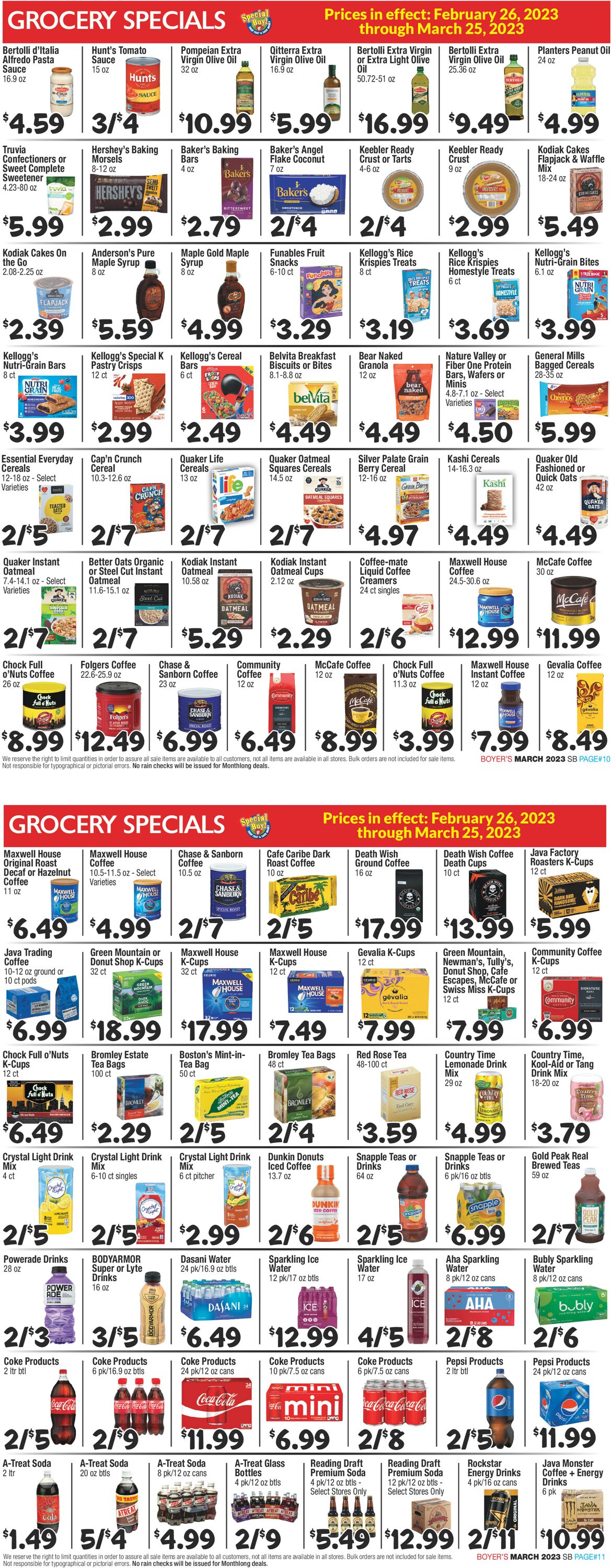Boyer's Food Markets Weekly Ad Circular - valid 02/26-03/25/2023 (Page 6)