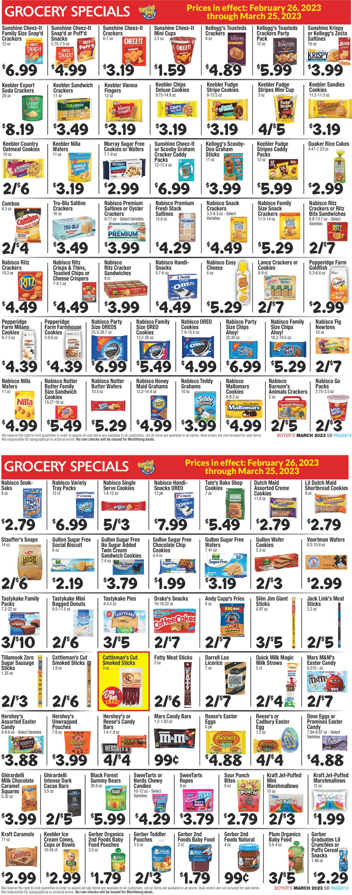 Boyer's Food Markets Weekly Ad Circular - valid 02/26-03/25/2023 (Page 8)