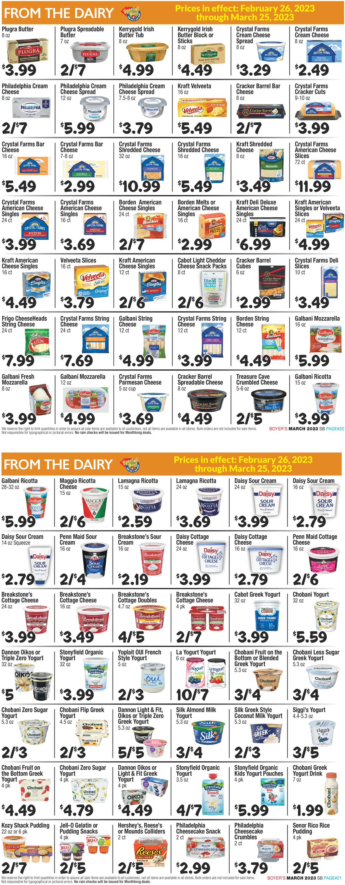 Boyer's Food Markets Weekly Ad Circular - valid 02/26-03/25/2023 (Page 11)