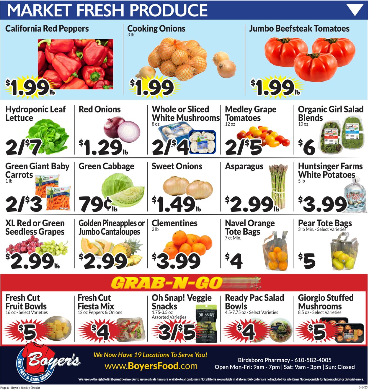 Boyer's Food Markets Weekly Ad Circular - valid 03/05-03/11/2023 (Page 11)