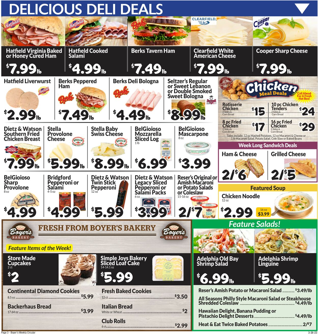 Boyer's Food Markets Weekly Ad Circular - valid 03/26-04/01/2023 (Page 5)