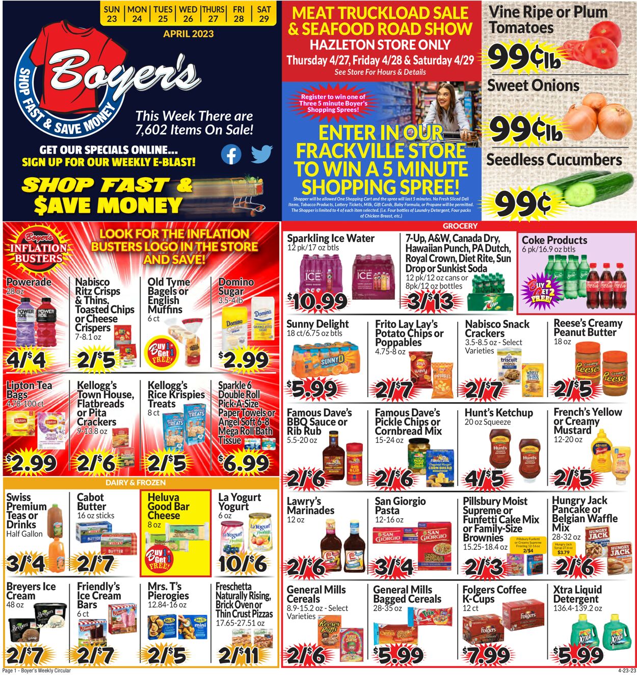 Boyer's Food Markets Weekly Ad Circular - valid 04/23-04/29/2023 (Page 5)